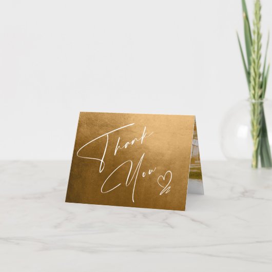 Waterverf landschap Hartelijk dank herfst Gold ID7 Kaart (Voorkant)