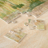 Waterverf landschap legpuzzel (Zijkant)