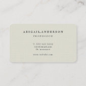 Waterverf Landschap Luxury Professional Handtekeni Visitekaartje (Achterkant)