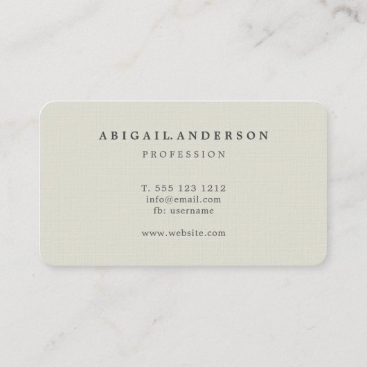 Waterverf Landschap Luxury Professional Handtekeni Visitekaartje (Achterkant)