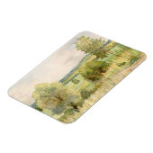 Waterverf landschap magneet (Linkerzijde)