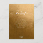 Waterverf landschap — Najaar Gold ID786 Informatiekaartje (Voorkant)