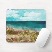 Waterverf Landschap Seaside Mousepad Muismat (Met muis)