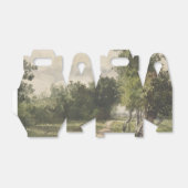 Waterverf Landschap van Pad - Constant Troyon Bedankdoosjes (Uitgevouwen)