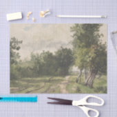 Waterverf Landschap van Pad - Constant Troyon Tissuepapier (Craft)