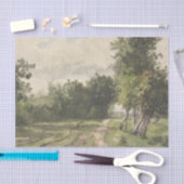 Waterverf Landschap van Pad - Constant Troyon Tissuepapier (Craft)