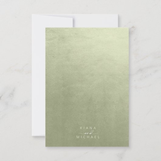 Waterverf Landschap Vrijgezellenfeest Groene ID786 Kaart (Achterkant)