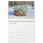 Waterverf landschappen muur 2019 kalender (Mar 2027)