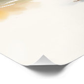 WATERVERF LANDSCHAPSLANDSCHAP PERFECT POSTER (Hoek)