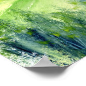 Waterverf Landschapsschildering Poster (Hoek)