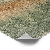 Waterverf Landschapsschildering Poster (Hoek)