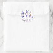 Waterverf Lantaarns Ramadan Kareem Ramadan Sticker (Tas)