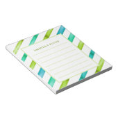 Waterverf-laptop Notitieblok (Schuin)