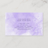Waterverf Lashes & Brows make-up artiest Visitekaartje (Achterkant)
