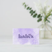 Waterverf Lashes & Brows make-up artiest Visitekaartje (Staand voorkant)