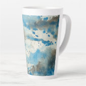 Waterverf Latte Mok (Rechterhoek)
