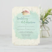 Waterverf Laurel Eucalyptus Blad Bladblad Krans Kaart (Staand voorkant)