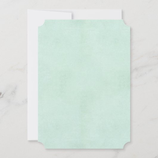 Waterverf Laurel Eucalyptus Blad Bladblad Krans Kaart (Achterkant)