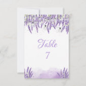 Waterverf Lavander Lichtslingers E Kaart (Achterkant)