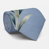 Waterverf Lavendel Blauwe Botanische Das (Opgerold)