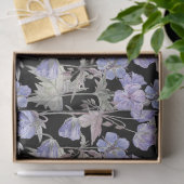 Waterverf Lavendel Bloemen Tissuepapier (Geschenk)