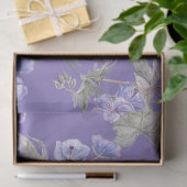 Waterverf Lavendel Bloemen Tissuepapier (Geschenk)