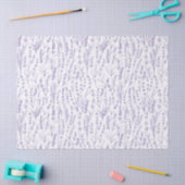 Waterverf Lavendel Bloemen Tissuepapier (Craft)