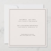 Waterverf Lavendel ELKE Verrassingsverjaardagsfees Kaart (Achterkant)