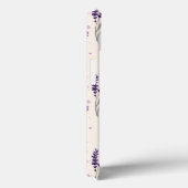 Waterverf lavendel en stippen ontwerp Case-Mate iPhone case (Achterkant / Rechts)