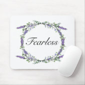 Waterverf lavendel eucalyptus bohobotanical muismat (Met muis)