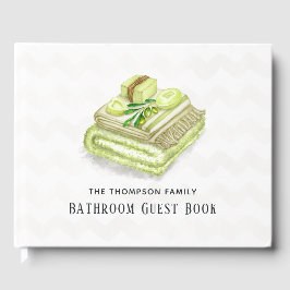 Waterverf Lavendel Olive Soap Badkamer Gastenboek