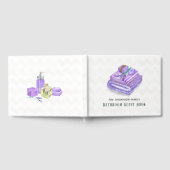 Waterverf Lavendel Olive Soap Badkamer Gastenboek (Volledig)