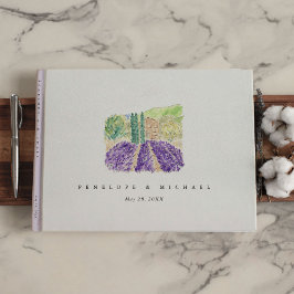 Waterverf Lavendel Velden Gastenboek