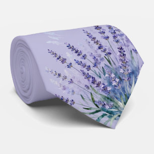Waterverf Lavendel Zachte Paarse Heren Das
