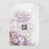 Waterverf Lavendelpioen Informatiekaartje (Achterkant)