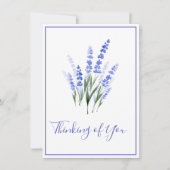 Waterverf Lavender Bouquet (Voorkant)