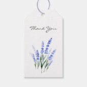Waterverf Lavender Bouquet Cadeaulabel (Voorkant)