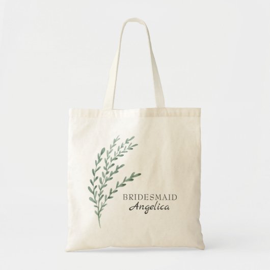 Waterverf Lavender Bridesmaid Tote Bag