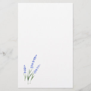 Waterverf Lavender Briefpapier