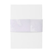 Waterverf lavender bruiloft uitnodiging uitnodigingen wikkel (Achterkant Voorbeeld)