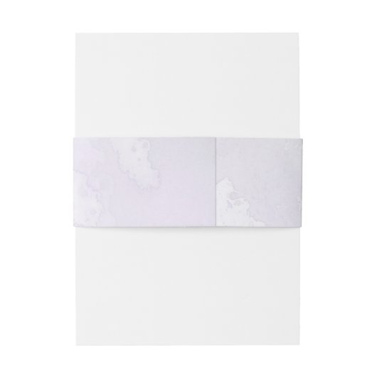 Waterverf lavender bruiloft uitnodiging uitnodigingen wikkel (Achterkant Voorbeeld)