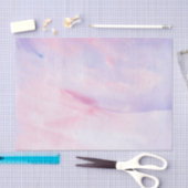 Waterverf lavender en Paarse marmer Tissuepapier (Craft)