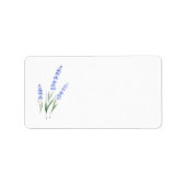 Waterverf Lavender Etiket (Voorkant)