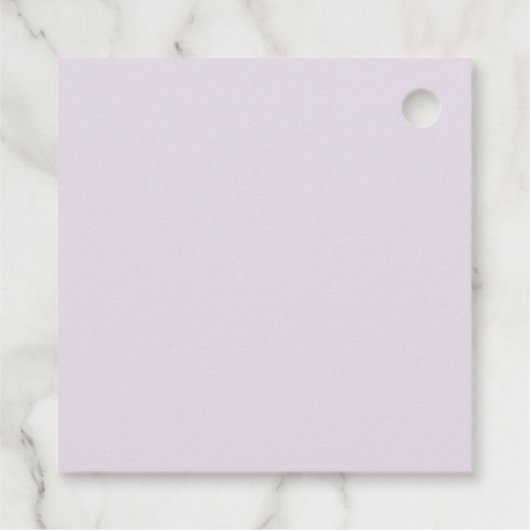 Waterverf Lavender Fields Dank u voor labels (Achterkant)