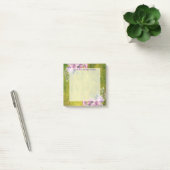 Waterverf Lavender Floral over Olive Green Post-it® Notes (Kantoor)
