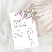 Waterverf Lavender Floral Vrijgezellenfeest Game