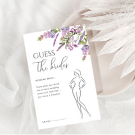 Waterverf Lavender Floral Vrijgezellenfeest Game