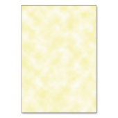 Waterverf Lavender Floral Yellow Place Card Kaart (Achterkant)