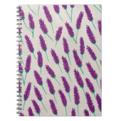 Waterverf lavender notitieboek (Voorkant)