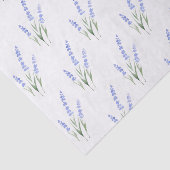 Waterverf lavender Patroon Tissuepapier (Detail)